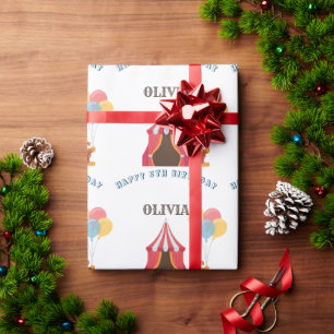 Papel De Presente TEMA MAIOR DO Circo 5