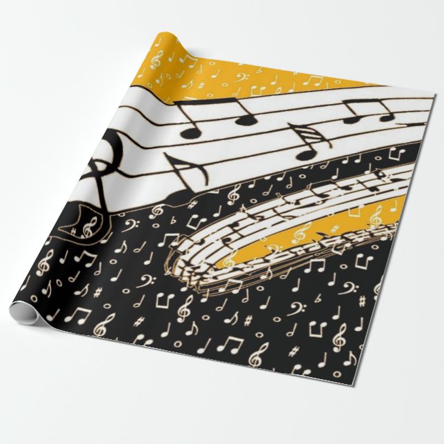 Papel De Presente tema musical Dourado (Desenrolado)