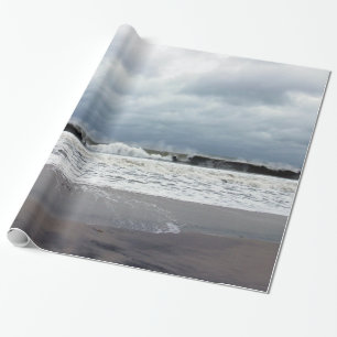 Papel De Presente Tempestade Mares do Oceano Atlântico