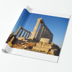 Papel De Presente Templo de Poseidon - Sounio