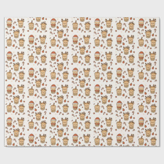 Papel De Presente Tempo alegre da boba