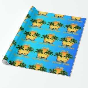 Papel De Presente Tempo da ilha