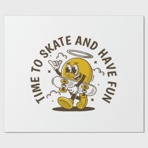 Papel De Presente Tempo para skate