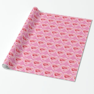 Papel De Presente Tendy Elegant Modern Namorados Love Heart