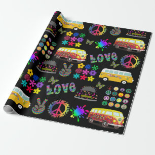Papel De Presente Tenha um aniversário Groovy