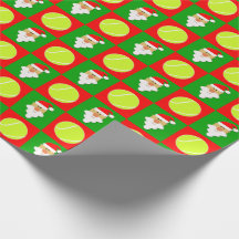 Tênis Balls e Santa Clause Tênis de Natal