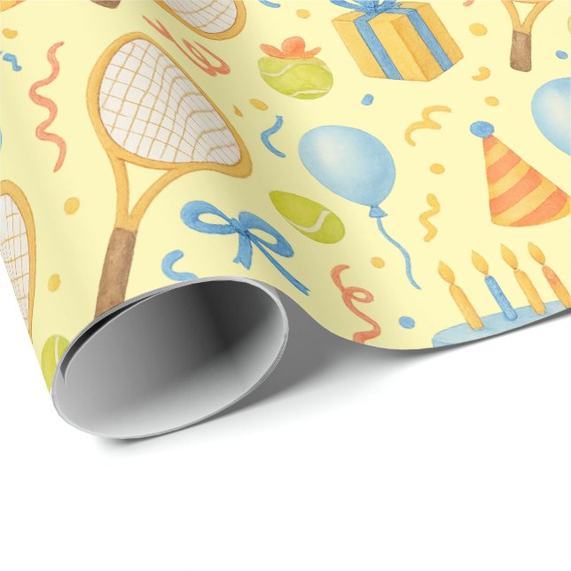 Papel De Presente Tênis para Festa de aniversário do papel do jogado (Ponta do rolo)