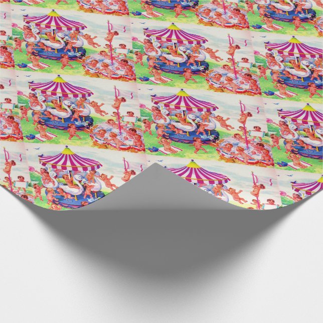 Papel De Presente Terra do bebê (Ponta)