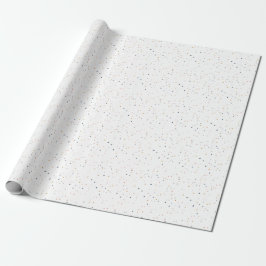 Papel De Presente Terrazzo branco