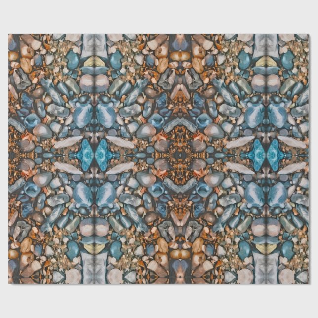 Papel De Presente Terreno do eterno - Papel de enrolamento Elegante (Aberto)