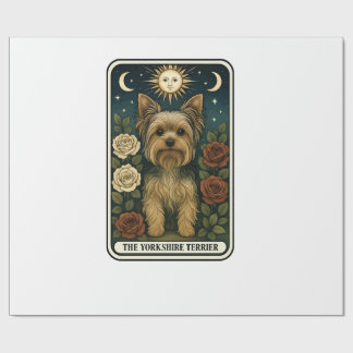 Papel De Presente Terrier de Yorkshire