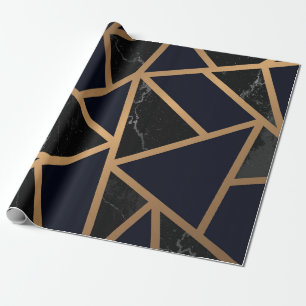 Papel De Presente Teste padrão abstrato geométrico