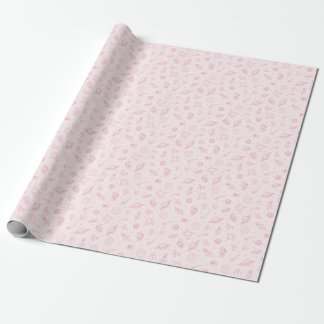 Papel De Presente Teste padrão cósmico bonito