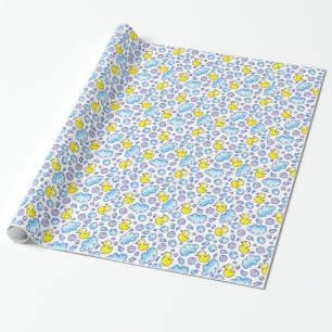 Papel De Presente teste padrão da lavagem