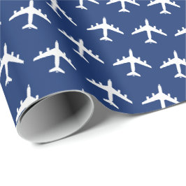 Papel De Presente Teste padrão da silhueta de KC-135 Stratotanker