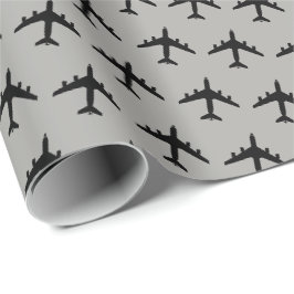 Papel De Presente Teste padrão da silhueta de KC-135 Stratotanker