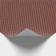 Teste padrão de bolinhas marrom pequeno delicado