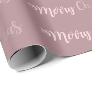 Papel De Presente Teste padrão Dourado & roxo cor-de-rosa elegante