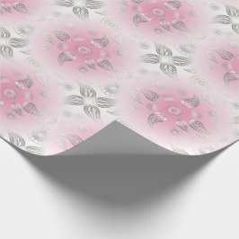 Papel De Presente Teste padrão étnico de Paisley Boho