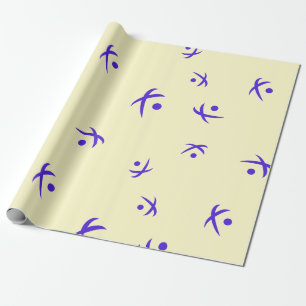 Papel De Presente Teste padrão legal do sinal da moeda de