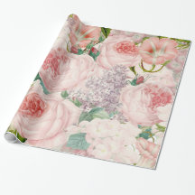 Teste padrão retro Painterly do primavera da flor