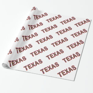 Papel De Presente Texano Bluebonnet