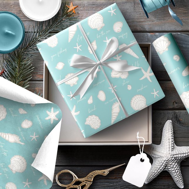 Papel De Presente Texto divertido da Starfish do Ivory ID918 (Criador carregado)