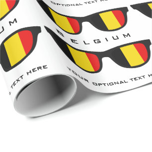 Papel De Presente Texto personalizado e moldagem de presente de cor 