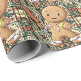 Papel De Presente Texto personalizado Rally de Natal desastrado