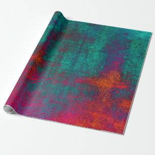 Papel De Presente Textura azul cor-de-rosa de fundo cimento abstrato