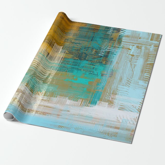 Papel De Presente textura de abstrato. Ilustração 2d. Mão expressiva (Desenrolado)