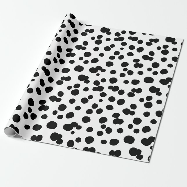 Papel De Presente Textura de Cartoon Animal (Desenrolado)