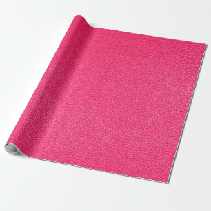 Papel De Presente Textura de couro rosa