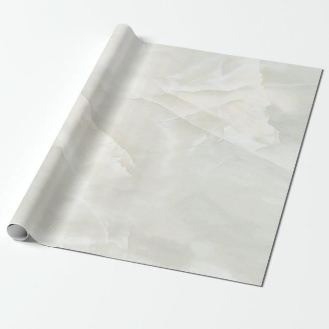Papel De Presente Textura de pedra com padrão de mármore branco tren (Desenrolado)