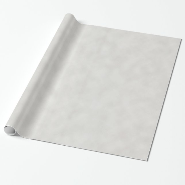 Papel De Presente Textura de pergaminho clássico de Cinzas leves (Desenrolado)
