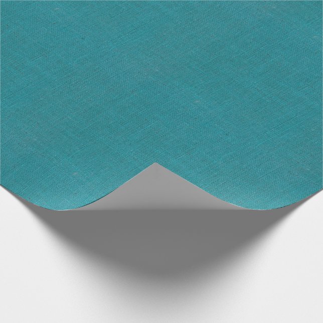 Papel De Presente Textura de serapilheira de turquesa (Ponta)