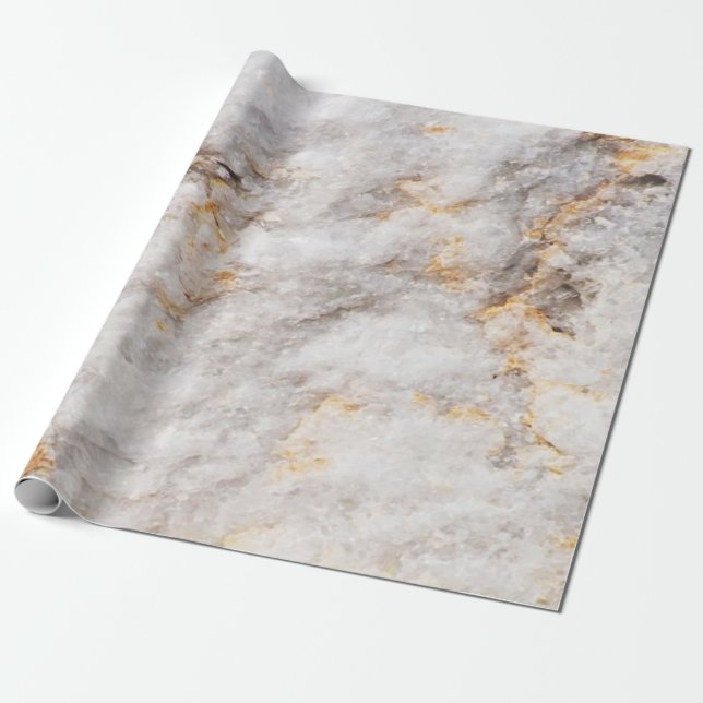 Papel De Presente Textura legal de Pedra Granita Marble (Desenrolado)