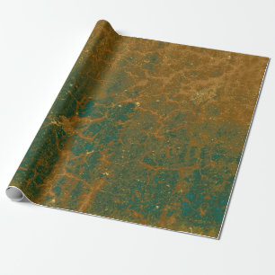 Papel De Presente Textura Tan Green Rustic Vintage Antique Grunge