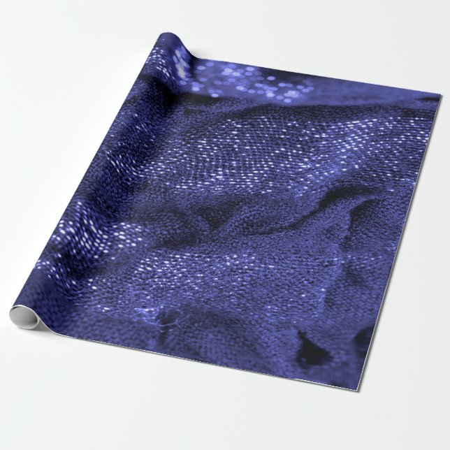 Papel De Presente Textura. Tecido azul escuro. Antecedentes decorati (Desenrolado)