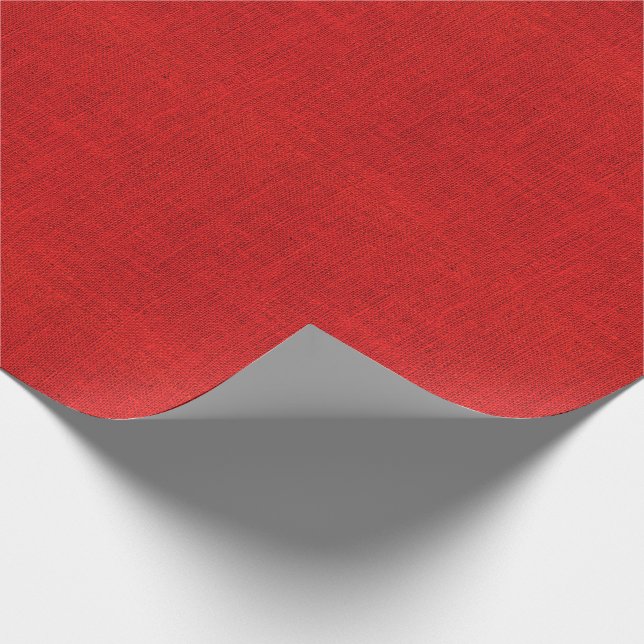 Papel De Presente Textura vermelha de serapilheira (Ponta)