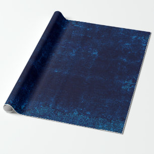 Papel De Presente Textura Vintage Dark Blue Grunge Decoupage