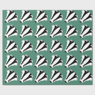 Papel De Presente Texugos