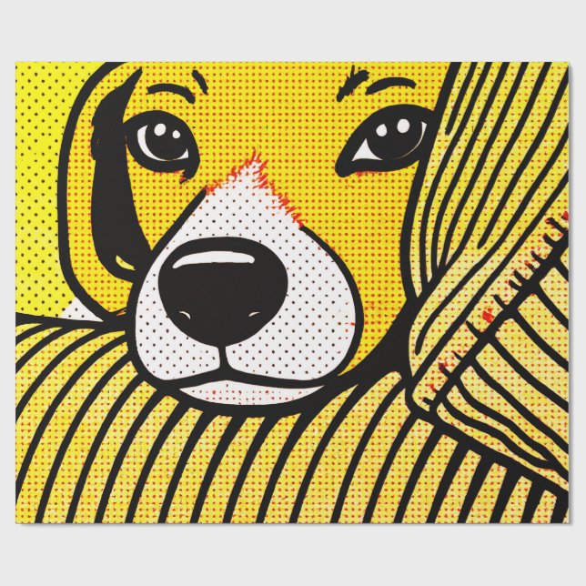 Papel De Presente The beagle's head rested on the armrest. (Aberto)