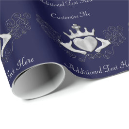 Papel De Presente The Claddagh (Prata)