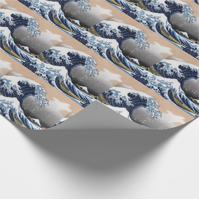 Papel De Presente The Great Wave off Kanagawa (Ponta)