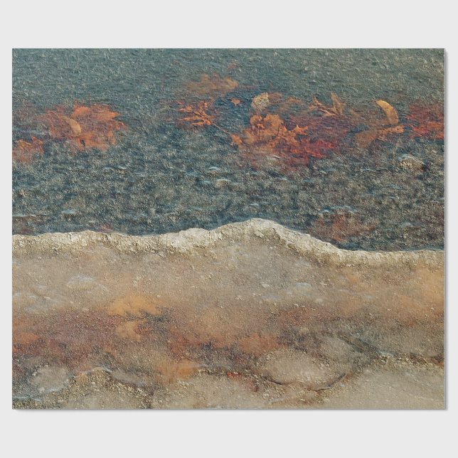 Papel De Presente The Thaw Abstract Photographic Art (Aberto)