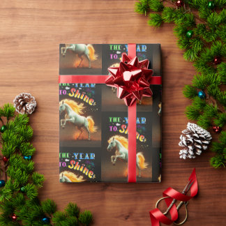 Papel De Presente The Year To Shine