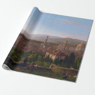 Papel De Presente Thomas Cole View of Florence
