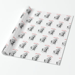 Papel De Presente Thunder_Cove de Animais Marmotes