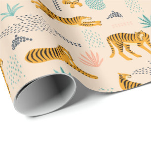 Papel De Presente Tiger Sanctuary Wraptor Paper